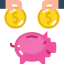 Piggy bank 图标 64x64