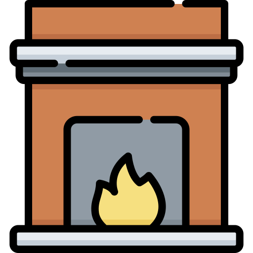 Fireplace icon