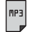 Mp3 ícono 64x64