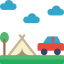 Camping icon 64x64