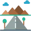 Mountain road アイコン 64x64
