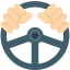 Steering wheel icon 64x64