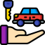 Rental car icon 64x64