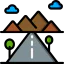 Mountain road アイコン 64x64