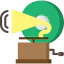 Gramophone Symbol 64x64