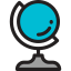 Earth globe icon 64x64