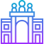 Rua augusta arch icon 64x64
