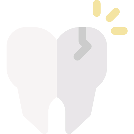 Broken tooth icon