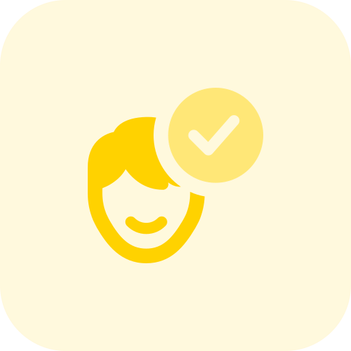 Face recognition icon