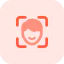 Face recognition icon 64x64