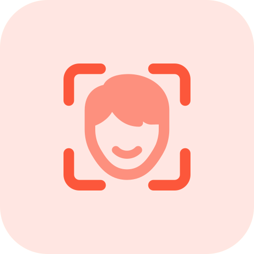 Face recognition icon