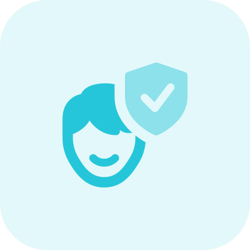 Face recognition icon