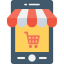 Mobile shopping Symbol 64x64