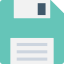 Floppy disk icon 64x64
