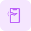 Cracked smartphone Symbol 64x64