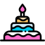 Birthday cake icon 64x64