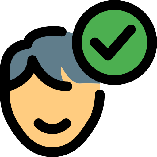 Face recognition icon