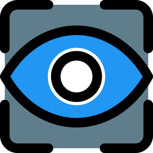 Eye scanner icon