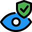 Eye scanner icon 64x64