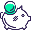 Piggy bank icon 64x64