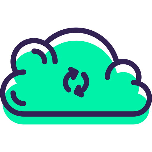 Cloud computing icon