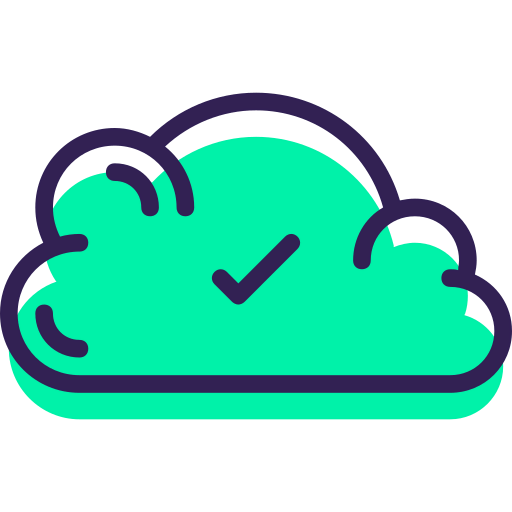 Cloud computing icon