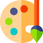 Color palette icon 64x64