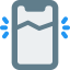Broken smartphone icon 64x64