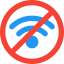 No wifi ícono 64x64