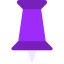 Push pin icon 64x64