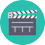 Film clapperboard icon 64x64