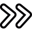 Fast foward arrows Symbol 64x64