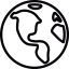 Planet Earth Symbol 64x64