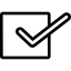 Checked  Symbol 64x64