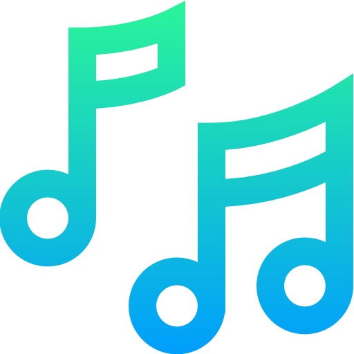 Musical notes icon