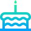 Birthday cake icon 64x64