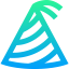 Party hat icon 64x64