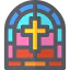 Stained glass icon 64x64