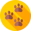 Paw print icon 64x64