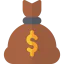 Money bag icon 64x64