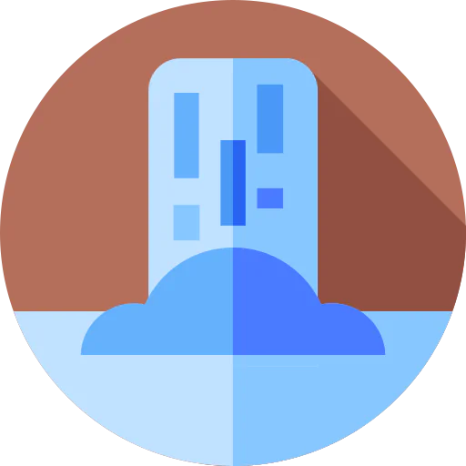 Waterfall icon