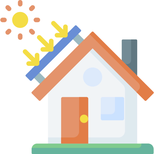Solar panel icon