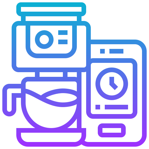 Coffee machine icon