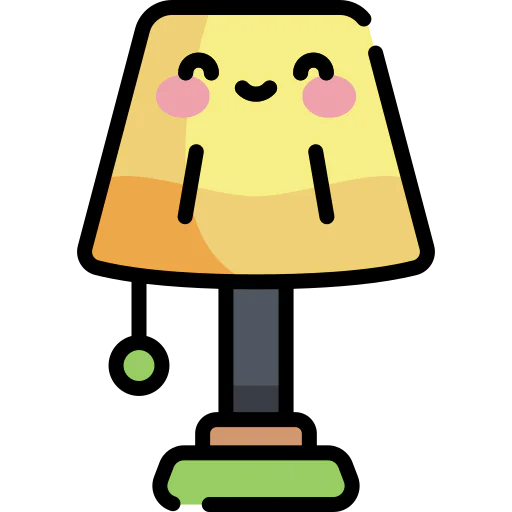 Table lamp icon