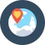 Planet earth icon 64x64