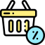 Shopping basket icon 64x64