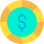 Poker chip icon 64x64