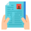 Resume icon 64x64