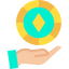 Poker chip icon 64x64