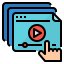 Video player icon 64x64